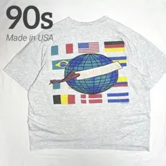 90s US NAVY USA製 ミリタリー Tシャツ グレー XL 米軍 - メルカリ