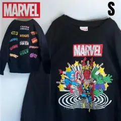 希少　海外限定　マーベル　MARVEL アベンジャーズ　両面プリント　スウェット