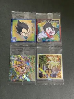 ドラゴンボール ウエハース シール 4枚セット