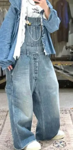 ジャーナルスタンダードラックス　11OZデニムオーバーオール