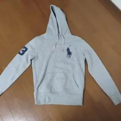 Polo Ralph Lauren グレー フード付きパーカー XS