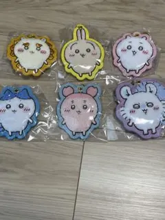 ちいかわ　もこもこサガラ刺繍キーホルダー　6個