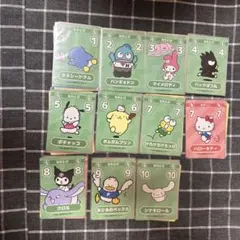 ［サンリオ スポーツフェスタ］廃盤品ダイソー カード 75枚2つセット