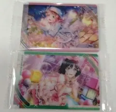 未開封　ラブライブ ALL STARS ウエハース 上原歩夢 三船栞子