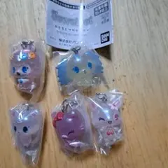 ジュエルペット めじるしアクセサリー　キラキラオーロラver. 5種コンプリート