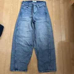 グリーンレーベルリラクシング　ワイドデニムのサムネイル