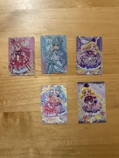 わんだふるぷりきゅあ　カード　5枚セット