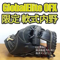 ミズノ イチローモデル 引退記念 プラチナ シルエット刻印 外野用 軟式