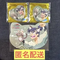 忍たま ナンジャ 食満 ハート缶バッジ 特典