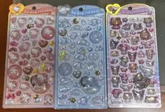 サンリオうるちゅるポップシール　ベビーキティ・シナモン・日焼け