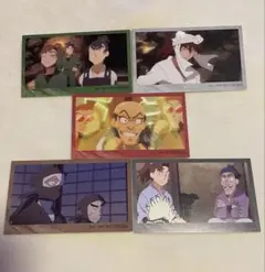忍たま乱太郎　 アニメイト特典　ミニカード　5種