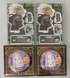 ②【未開封】サカモトデイズ バースデイ 缶バッジ ジオラマ 神々廻 各2点