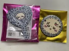 ちいかわ　トレーディングミニミラーキーホルダー、缶バッジ　ラッコ