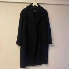 ZARA MANTECO ブラック ロングコート