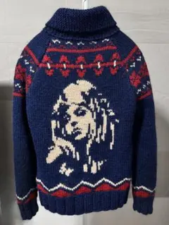 【ヒステリックグラマー】希少 カウチンニット カーディガン S 白紺 2025年最新】ヒステリックグラマー カウチンの人気アイテム