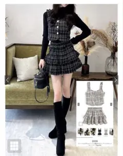 ミニスカート セットアップ