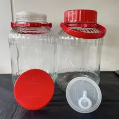 東洋佐々木硝子　果実酒瓶 ガラス製 ２個セット　梅酒向け　5L（7号）