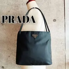 美品 プラダ ビンテージ ナイロン トート ハンドバッグ 鞄 レディース メンズ