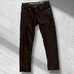 ギャップ　ブラックデニム　ジーンズ　S プレミアム　スキニー　GAP