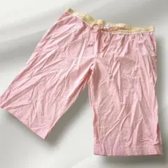 オールドネイビー パジャマ パンツドット XL ピンク 綿 部屋着