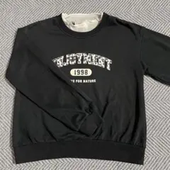 BISKEE 1998年デザイン トレーナー 黒 160