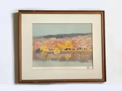 【真作】絵画　阪井田勇　水彩6号　ローテンブルグ風景　B12 真作】絵画 阪井田勇 水彩6号 ローテンブルグ風景 B12 - メルカリ