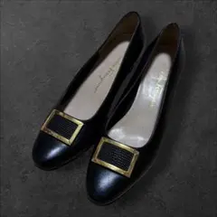 Salvatore Ferragamo レザー パンプス ブラック 8
