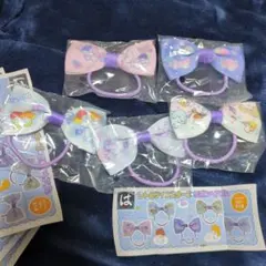 リトルツインスターズリボンヘアゴム5個セット②