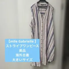 【mlle Gabrielle 】美品　レディースワンピース　海外古着　3X