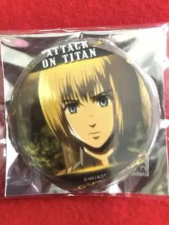 進撃の巨人　トレーディング缶バッジ　アルミン
