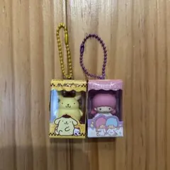 サンリオチョコボックス ポムポムプリン リトルツインスターズ 2点セット