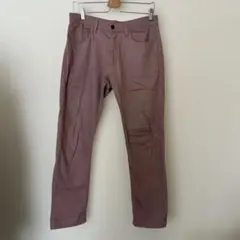 UNIQLOメンズ カラーボトムスパープル30