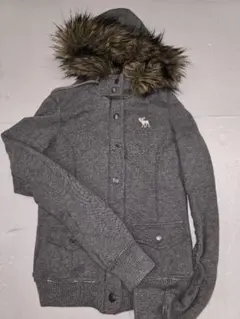 y2k ファーフード パーカー アバクロンビー&フィッチ 極暖 アバクロンビーアンドフィッチ ファー パーカー フード