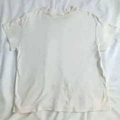ホワイト クルーネック Tシャツ　GU