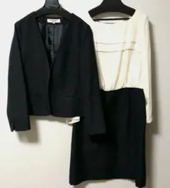 卒入学、濃紺【NATURAL BEAUTY BASIC 】セットアップ Mサイズ