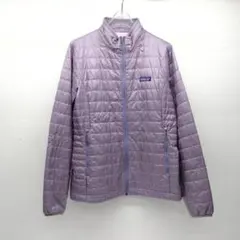 patagonia ウィメンズ ナノパフジャケット パープル L プリマロフト