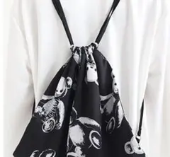 Drug honey スケルトンテディナップサック