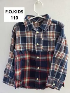 F.O.KIDS チェックシャツ　秋冬