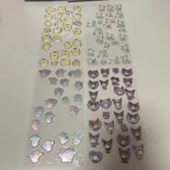 サンリオキャラクターぷっくりシールセット