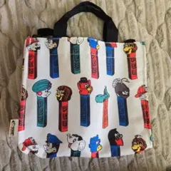 ear PAPILLONNER × PEZ 整理整頓仕切り付きショルダーバッグ