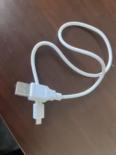 USBケーブル ホワイト