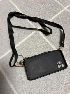 iPhone11pro 幾何学模様ケース スマホショルダーケース