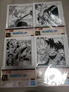 ドラゴンボール 一番くじ　40周年　クリアファイル 2枚セット