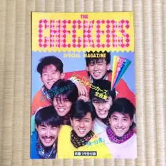CHECKERS チェッカーズ 1985年 明星1月号付録　昭和レトロ