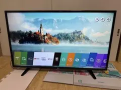 美品　LG 43UH6100 43インチ⭕️ 2017年製　4Kネット動画テレビのサムネイル