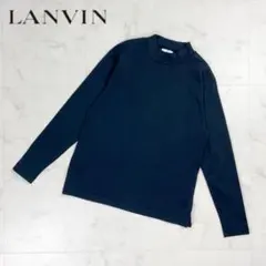 ランバンオンブルー ハイネックカットソー ブラック サイズ46*GD1213