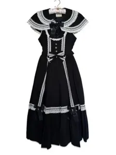 cornet コルネット ワンピース JSK ロリータ ゴスロリ ブラック cornet コルネット ワンピース JSK ロリータ ゴスロリ ブラック - メルカリ