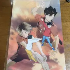 劇場版 ハイキュー!!展 ゴミ捨て場の決戦 音駒 キービジュアル クリアファイル