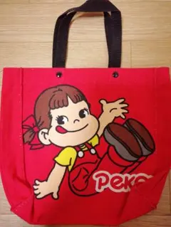 プロフ必読※ペコちゃんトートバッグ - メルカリ