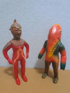 ビラ星人「ウルトラセブン」登場宇宙人（M1号）ソフビフィギュア